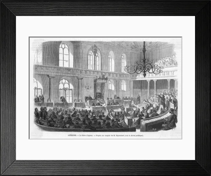 Framed Print : Diet at Agram Framed Print : Diet at Agram