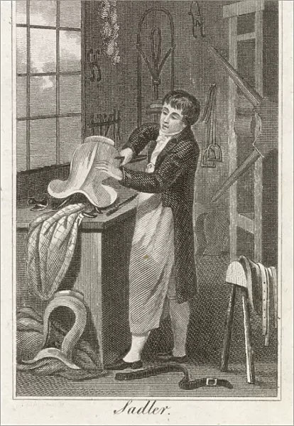 Saddler at Work C. 1800