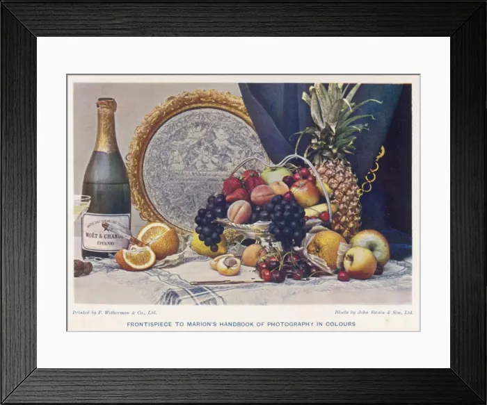 Framed Print : Early Colour Photo Framed Print : Early Colour Photo