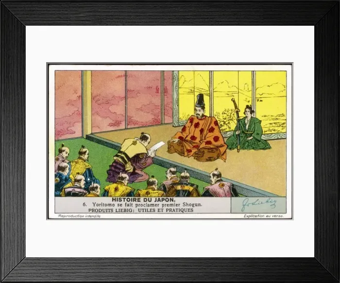 Framed Print : Yoritomo, First Shogun Framed Print : Yoritomo, First Shogun