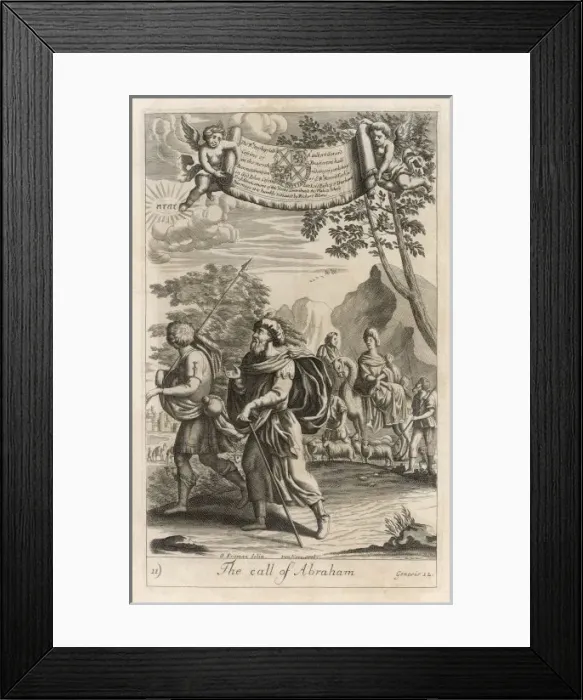 Framed Print : Abraham Follows Instruct Framed Print : Abraham Follows Instruct
