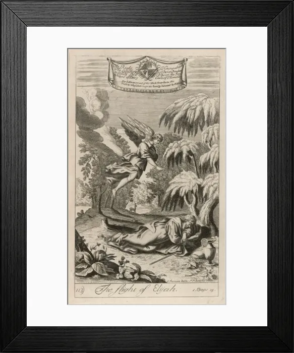 Framed Print : Elijah on the Run Framed Print : Elijah on the Run