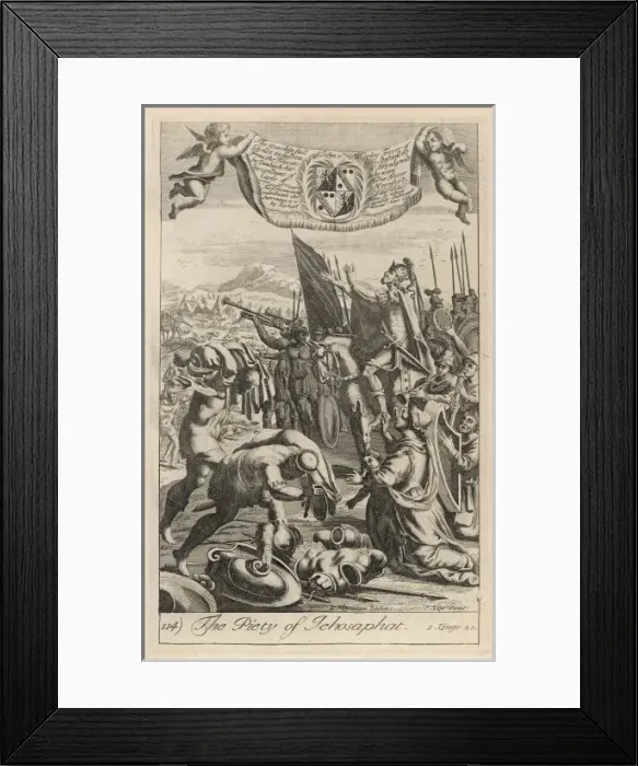 Framed Print : Jehoshaphat in Desert Framed Print : Jehoshaphat in Desert
