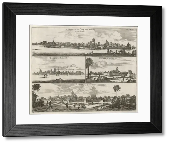 Framed Print : COCHIN, INDIA, 1671 Framed Print : COCHIN, INDIA, 1671