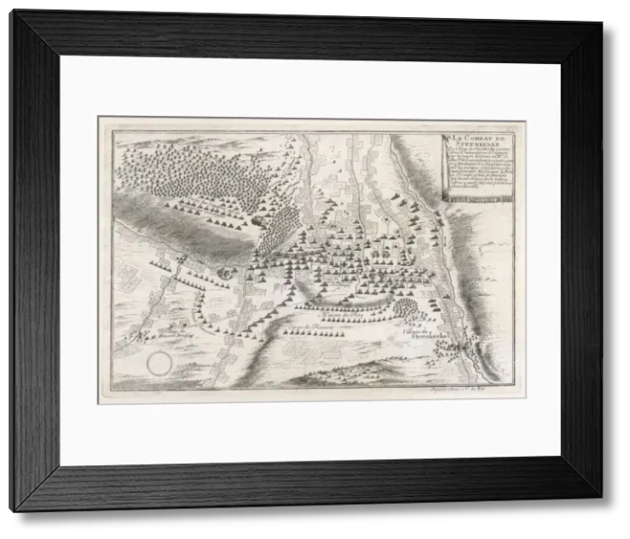 Framed Print : Battle of Steenkerke Framed Print : Battle of Steenkerke