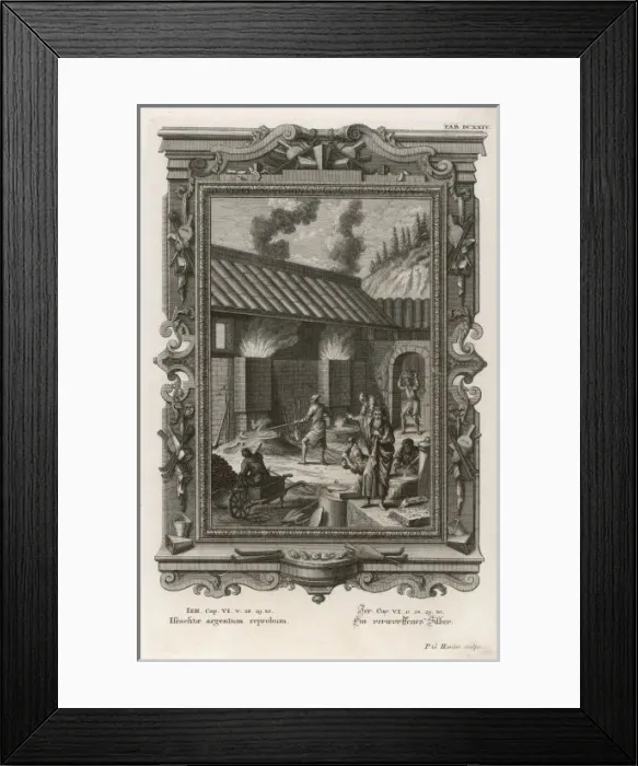 Framed Print : Silversmiths at Work Framed Print : Silversmiths at Work