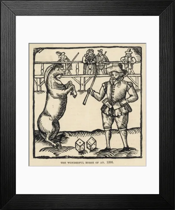 Framed Print : Wonderful Horse of 1595 Framed Print : Wonderful Horse of 1595