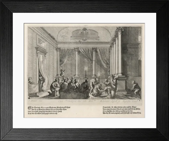 Framed Print : The Last Supper (Baurn) Framed Print : The Last Supper (Baurn)