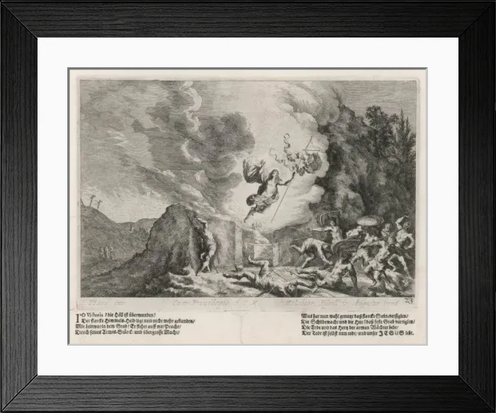Framed Print : Jesus Quits his Tomb Framed Print : Jesus Quits his Tomb