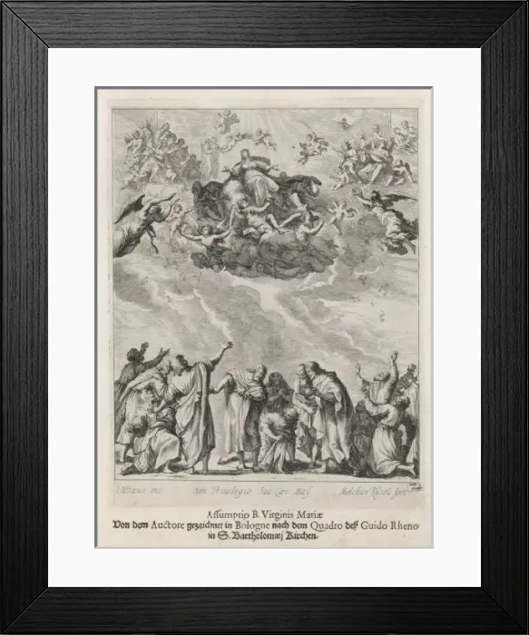 Framed Print : Mary Goes to Heaven Framed Print : Mary Goes to Heaven