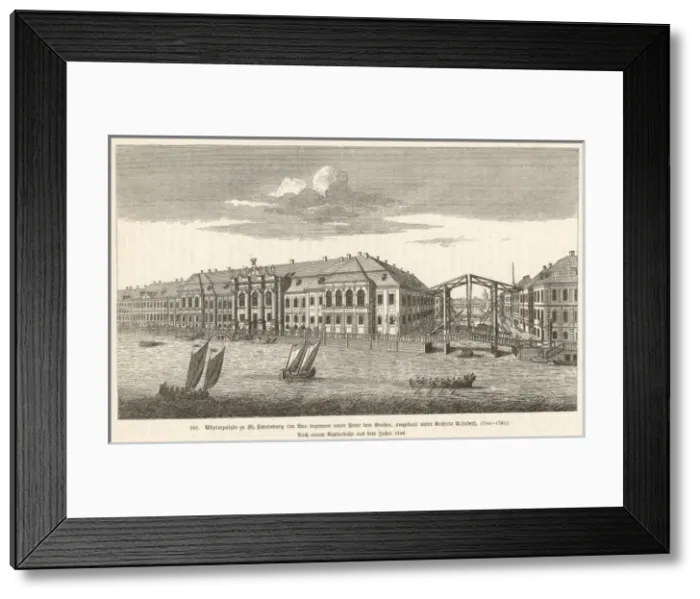 Framed Print : St Petersburg - Winter P Framed Print : St Petersburg - Winter P