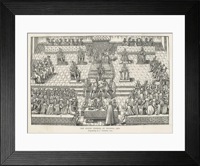 Framed Print : Etats-Generaux 1561 Framed Print : Etats-Generaux 1561