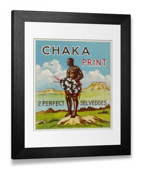 Framed Print : Chaka, Zulu Chief Framed Print : Chaka, Zulu Chief
