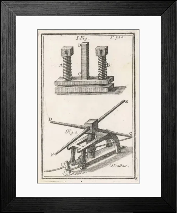 Framed Print : PRESSES 1690 Framed Print : PRESSES 1690