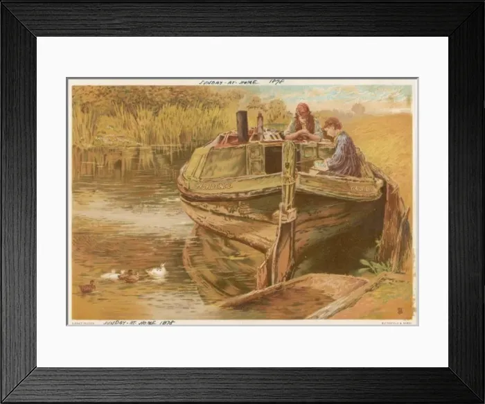 Framed Print : Providence Barge Framed Print : Providence Barge