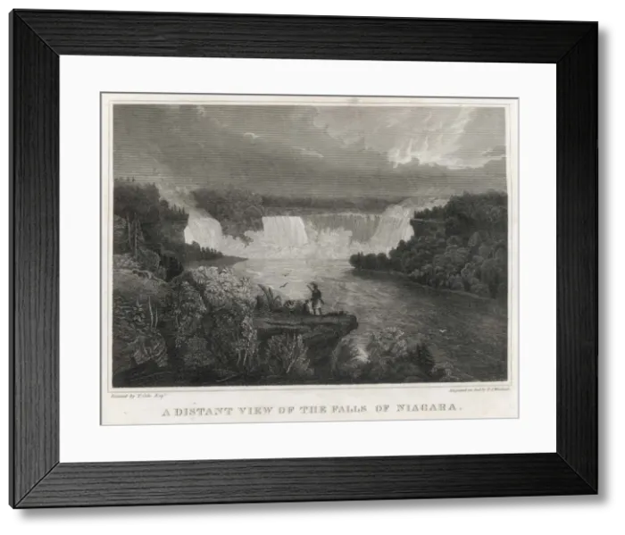 Framed Print : Niagara Falls (Cole) Framed Print : Niagara Falls (Cole)