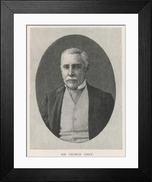 Framed Print : SIR G GREY (1812-1898) Framed Print : SIR G GREY (1812-1898)