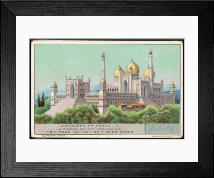 Framed Print : Jama Masjid, Delhi Framed Print : Jama Masjid, Delhi