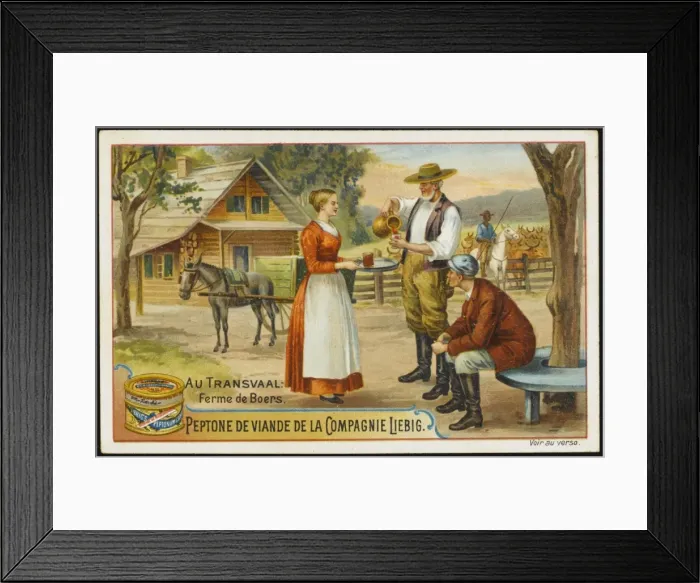 Framed Print : Transvaal Boer Farm Framed Print : Transvaal Boer Farm