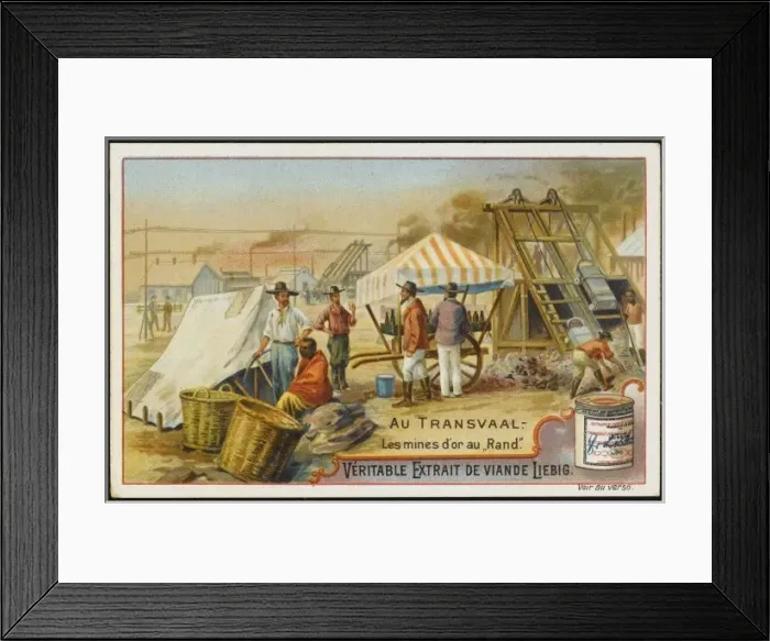 Framed Print : Transvaal Gold Mining Framed Print : Transvaal Gold Mining