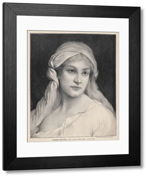 Framed Print : Spirit of Katie King Framed Print : Spirit of Katie King