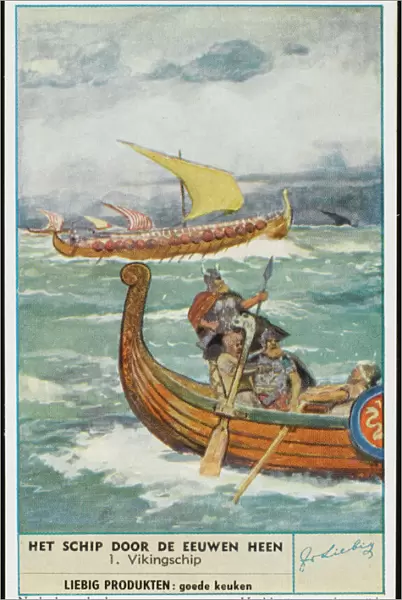 Viking Ships (Liebig)