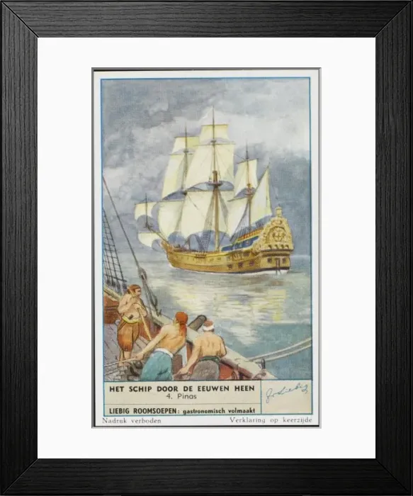 Framed Print : Pinnace (Liebig) Framed Print : Pinnace (Liebig)