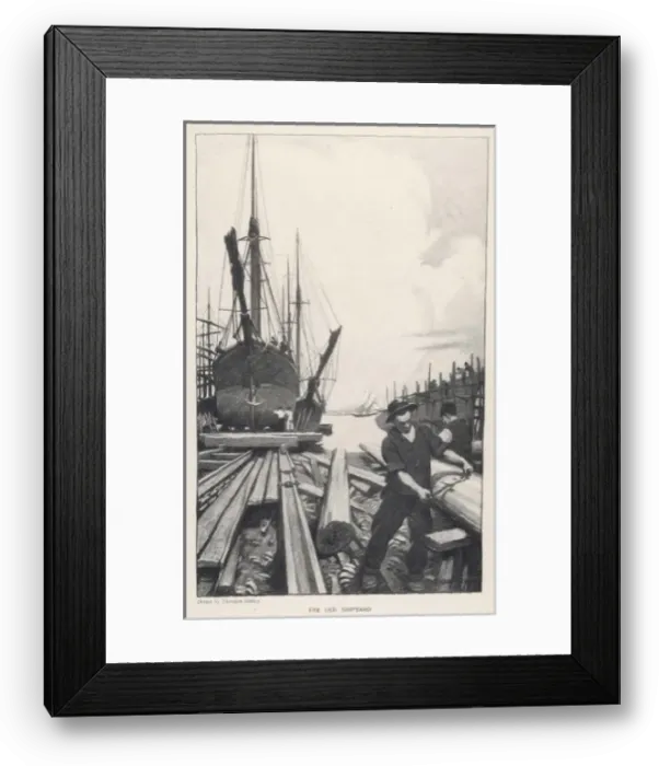 Framed Print : The Old Shipyard Framed Print : The Old Shipyard