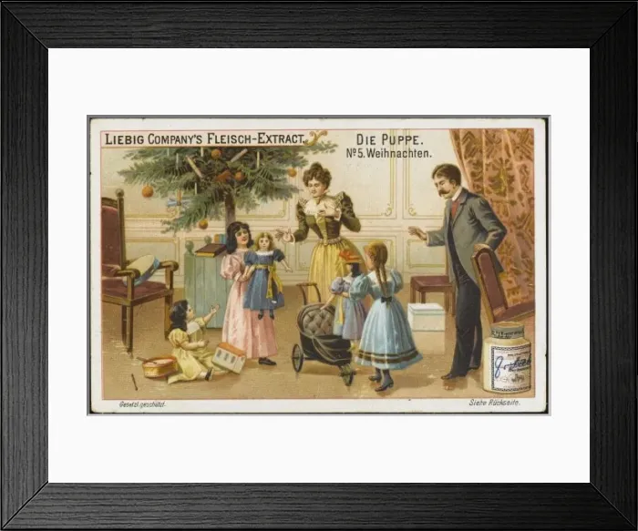 Framed Print : A Doll for Christmas Framed Print : A Doll for Christmas