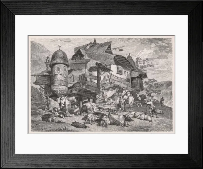 Framed Print : Wayside Inn, Bosnia Framed Print : Wayside Inn, Bosnia
