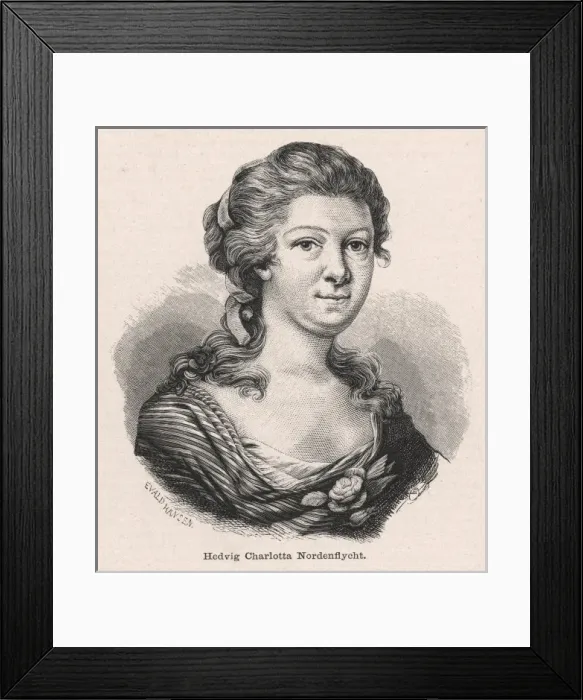 Framed Print : Hedwige Nordenflycht Framed Print : Hedwige Nordenflycht