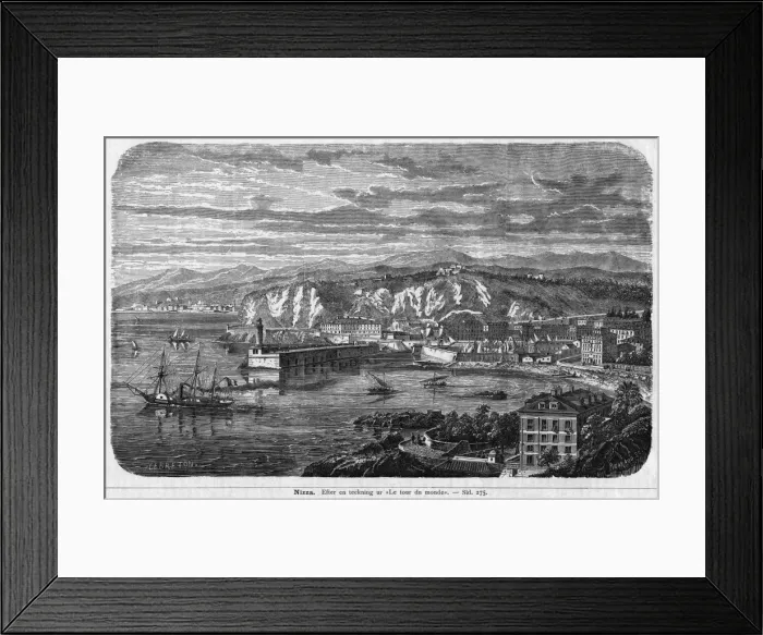 Framed Print : Nice, the Harbour Framed Print : Nice, the Harbour