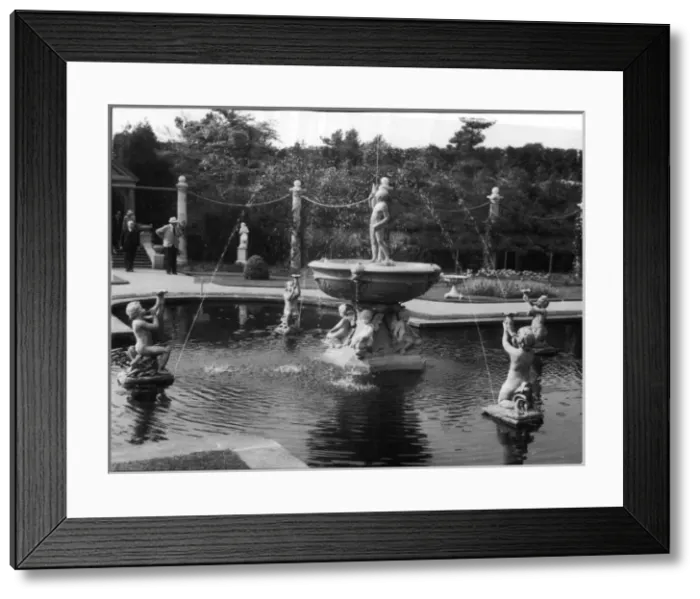 Framed Print : Compton Acres Fountains Framed Print : Compton Acres Fountains