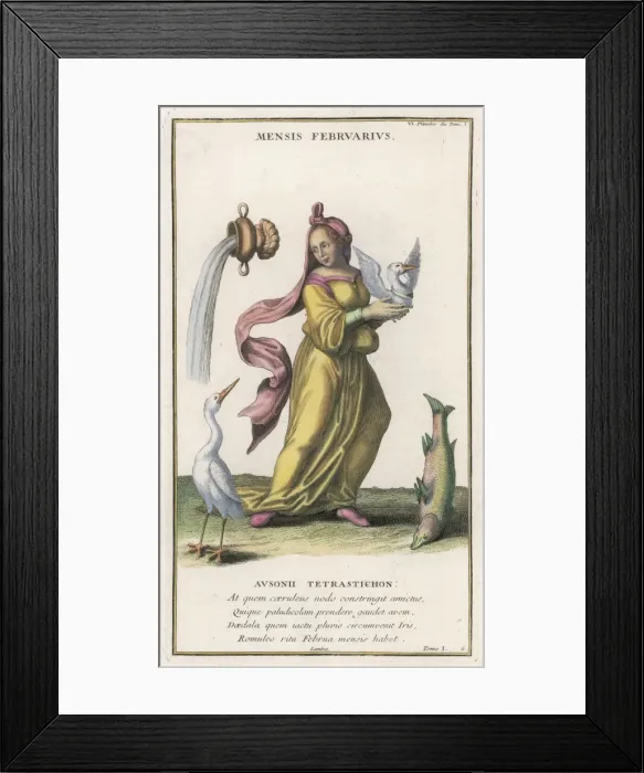 Framed Print : February C18Th Framed Print : February C18Th