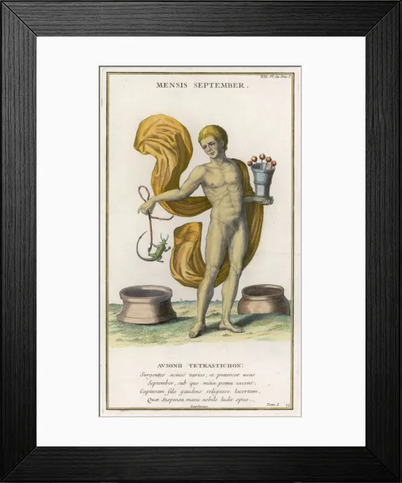 Framed Print : September C18Th Framed Print : September C18Th