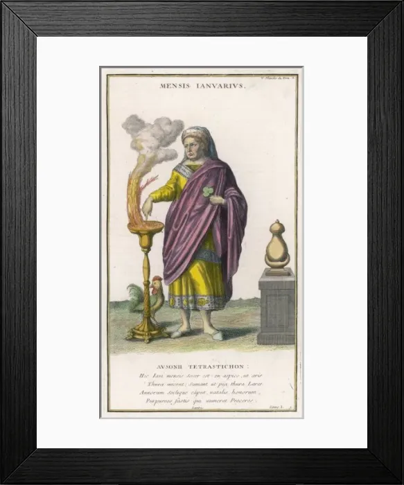 Framed Print : January C18Th Framed Print : January C18Th