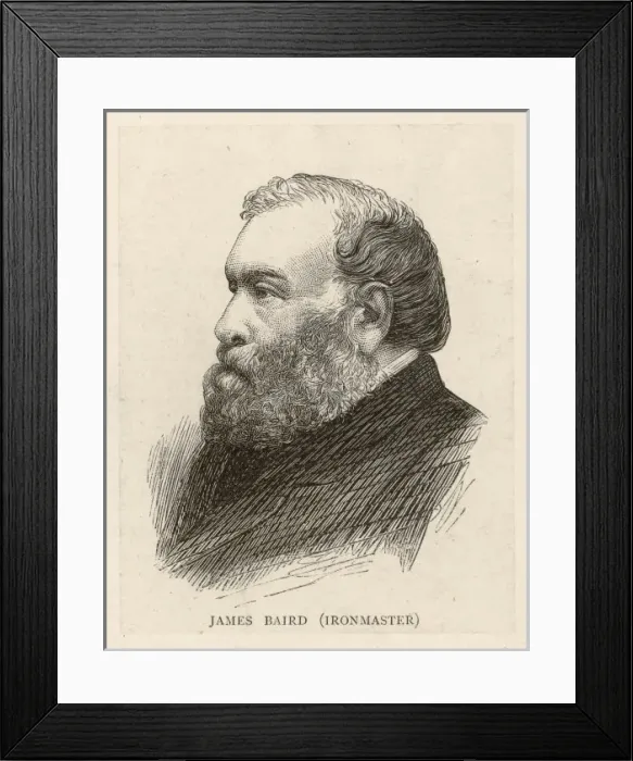 Framed Print : James Baird, Ironmaster Framed Print : James Baird, Ironmaster