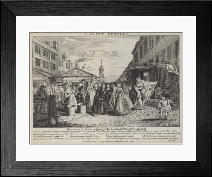 Framed Print : A Fleet Wedding Framed Print : A Fleet Wedding