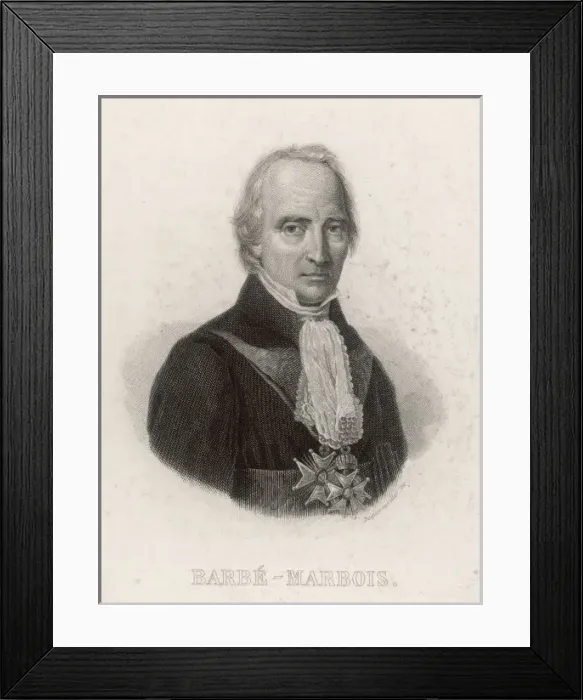 Framed Print : Marquis De Barbe-Marbois Framed Print : Marquis De Barbe-Marbois
