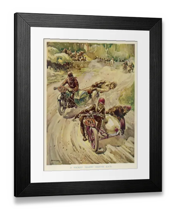 Framed Print : Motor Cycle Race Framed Print : Motor Cycle Race