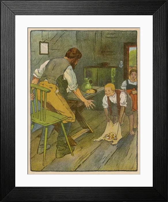 Framed Print : Father in Fairytale Framed Print : Father in Fairytale