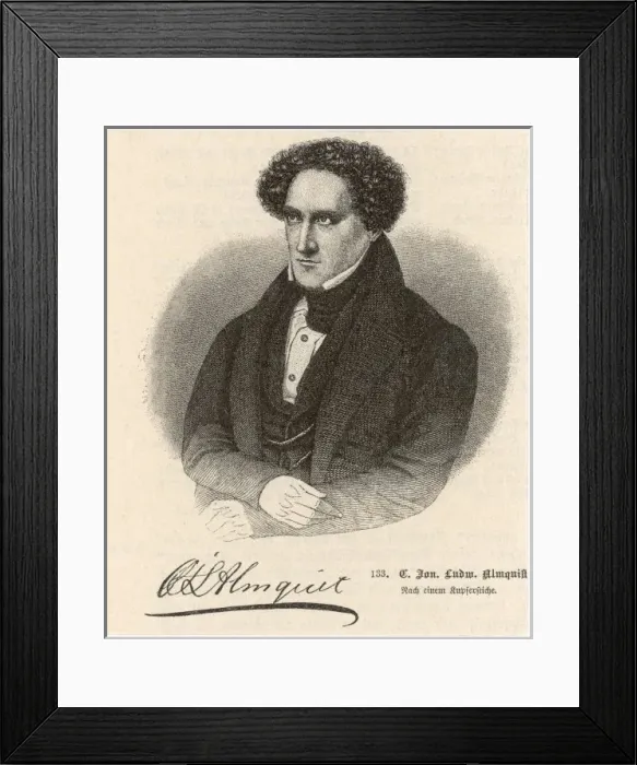 Framed Print : Karl J L Almquist Framed Print : Karl J L Almquist