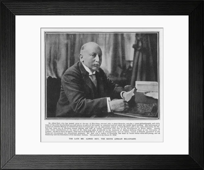 Framed Print : Alfred Beit Framed Print : Alfred Beit