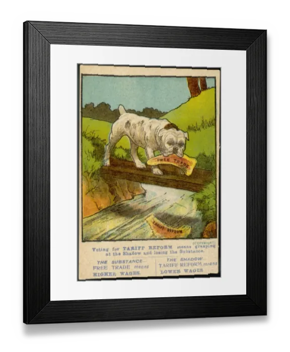 Framed Print : Free Trade or Tariff ? Framed Print : Free Trade or Tariff ?