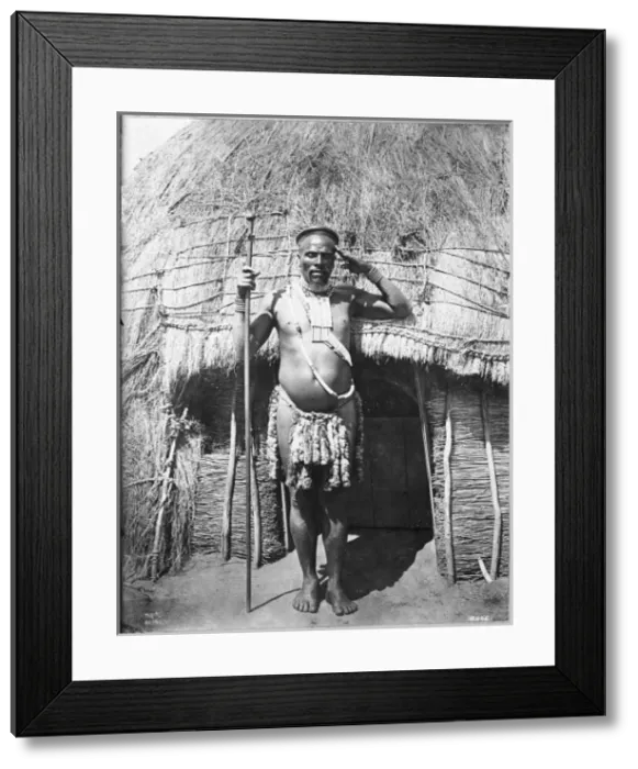 Framed Print : West African Sentry Framed Print : West African Sentry