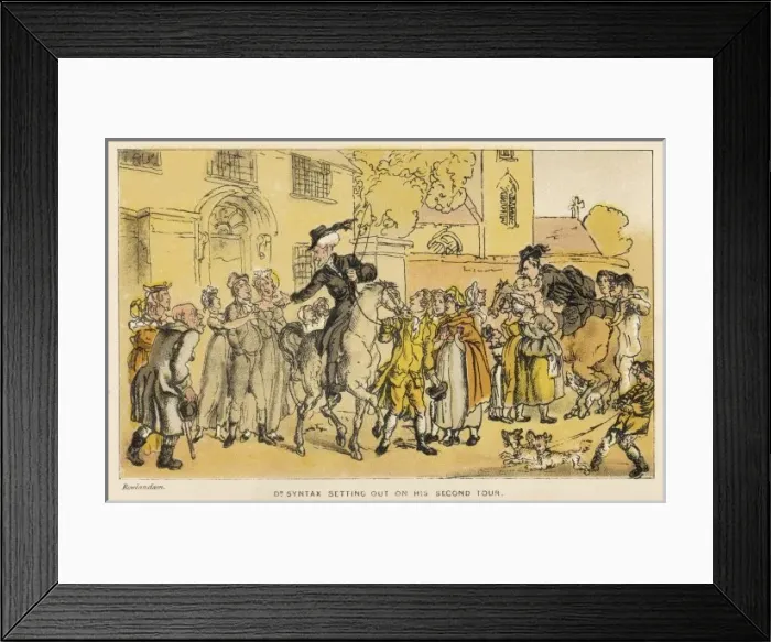 Framed Print : Dr Syntax / Setting out 2 Framed Print : Dr Syntax / Setting out 2