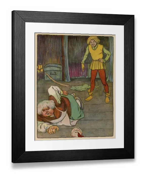 Framed Print : Fairytale Tischlein Framed Print : Fairytale Tischlein