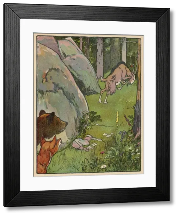 Framed Print : Fairytale Tischlein Framed Print : Fairytale Tischlein
