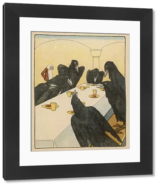 7 Ravens at Dinner