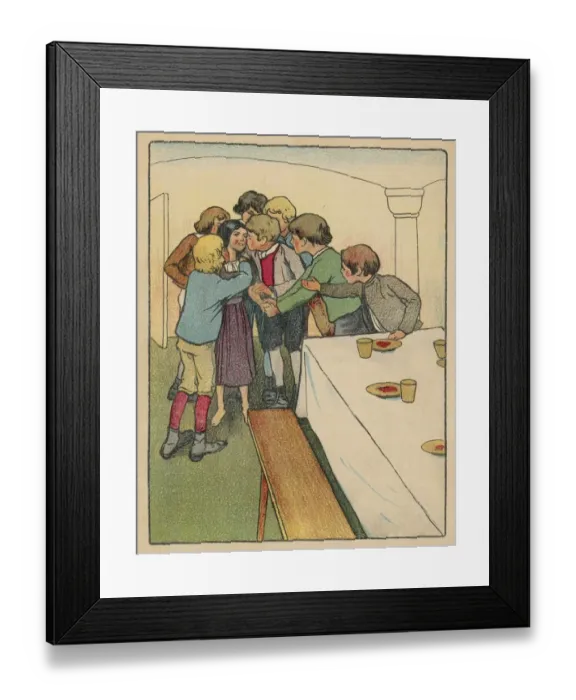 Framed Print : 7 Ravens Greet Sister Framed Print : 7 Ravens Greet Sister